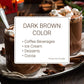 Monin - Gourmet Dark Chocolate Sauce, Velvety And Rich, Great For Desserts, Coffee, And Snacks, Gluten-Free, Non-Gmo (64 Ounce)