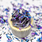 Galaxy Sprinkles For Cupcakes & Cakes | Silver Star Sprinkles For Cake Decorating | Made In Usa Space Sprinkles | Perfect For Galaxy Birthday Decorations & Space Cake Decorations | Moon Sprinkles Mix