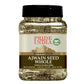 Pride of India - PACK of 6 - Ajwain Seed Whole 7 oz (200 gm) Medium Dual Sifter Jar | Gourmet Carom Seeds | Flavoring agent for 