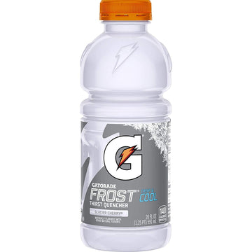 PS Medical Gatorade, Ready-to-Drink, Frost Glacier Cherry, Wide Mouth Plastic Bottles, Model 24712