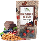 Green Jay Gourmet Chocolate Fruit & Nut Mix - Handmade & Fresh Milk Chocolate Covered Nuts, Cherries, and Blueberries - Great Gi