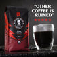 Death Wish Coffee Dark Roast Grounds, USDA Organic, 16 Oz, Pack of 2, Bold & Intense Blend of Arabica & Robusta Beans