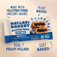 Natures Bakery Gluten Free Fig Bars, Blueberry, Real Fruit, Vegan, Non-Gmo, Snack Bar, 6 Boxes With 6 Twin Packs (36 Twin Packs)