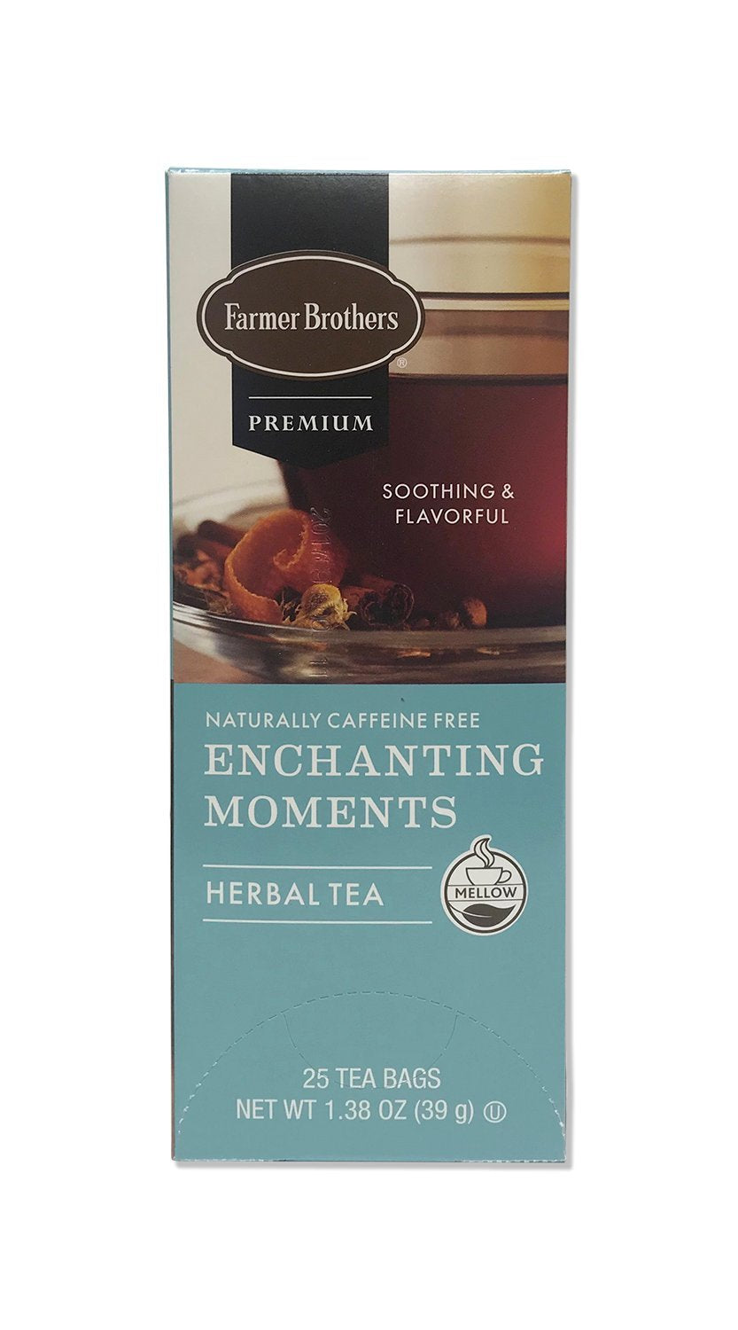 Farmer Brothers Enchanting Moments Herbal Tea - 25 Count Box