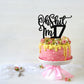 Black Flash Oh Shit I'M 17 Cake Topper, Happy 17Th Birthday/Cheers To 17 Years/Sweet 17, Funny 17Th Birthday Party Decorations S