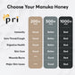 P.R.I Manuka Honey, Certified Mgo 200+, Raw New Zealand Manuka Honey, 500G Jar