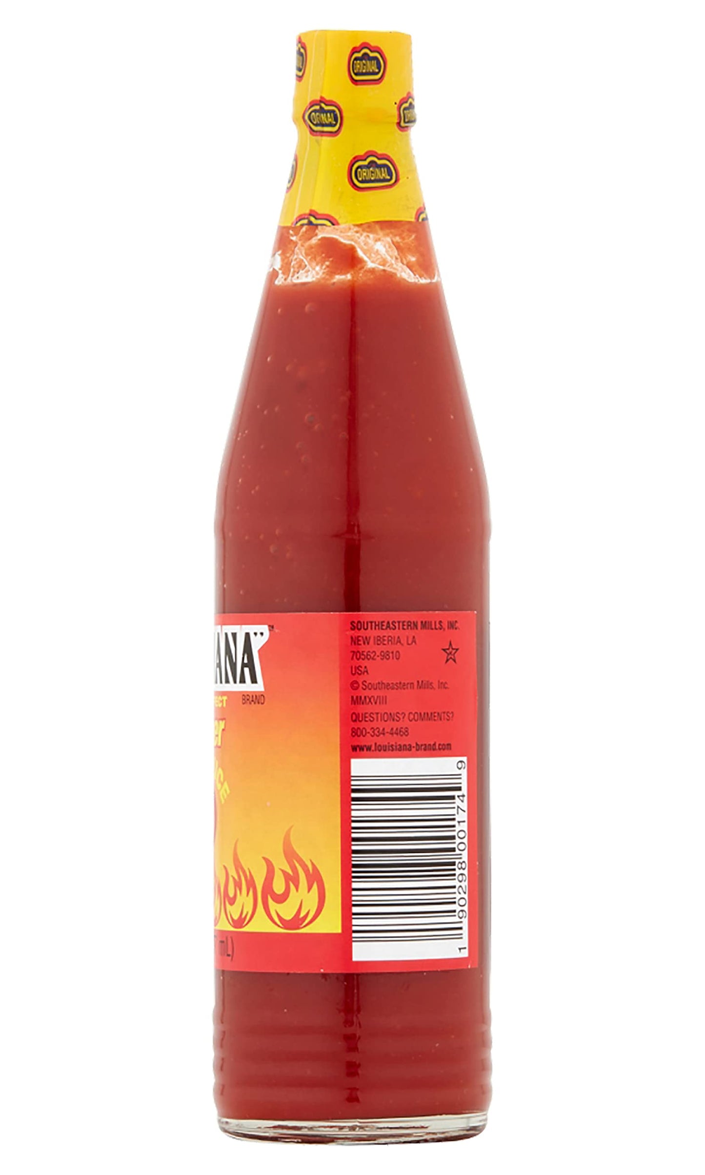 Louisiana Brand Hot Sauce Hotter Hot Sauce 6 Fl Oz (Pack Of 4)