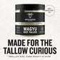South Chicago Packing Wagyu Beef Tallow, 11.5 Oz Glass Jar, Perfect For Searing, Sauteing, Cooking, Pan Frying, Keto Friendly, P