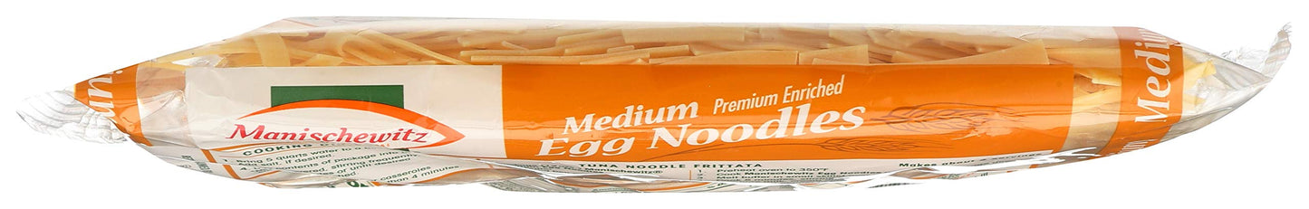 Manischewitz, Medium Noodles, 12 oz