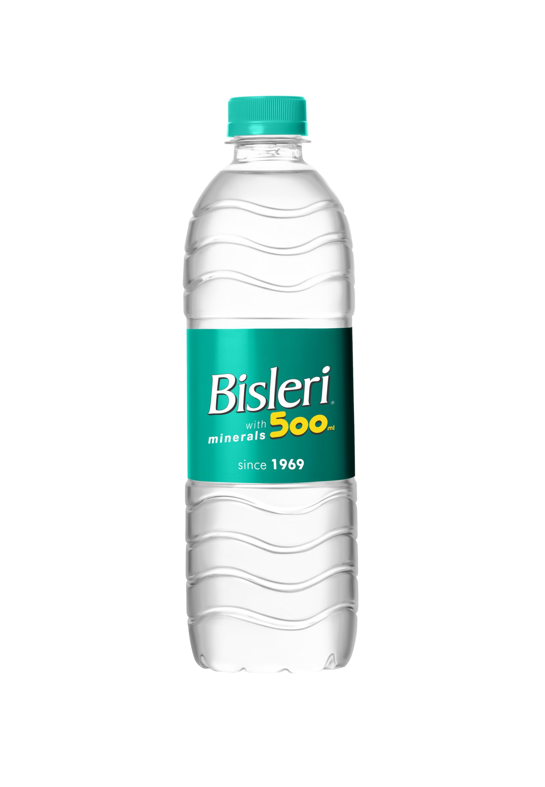 Bisleri Water Bottle Added With Minerals Pack Of 24 (500Ml)