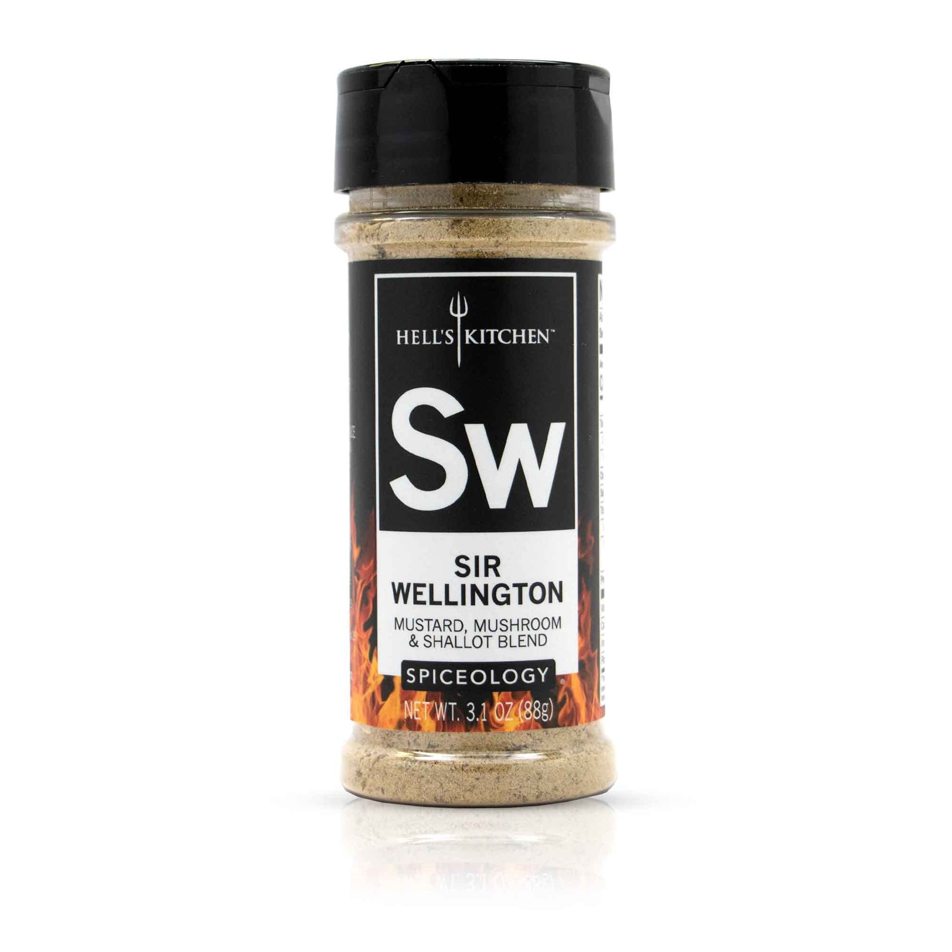 Spiceology & Hells Kitchen - Sir Wellington - Mustard, Mushroom and Shallot Spice Blend - Savory Meat Seasoning - 3.2 oz
