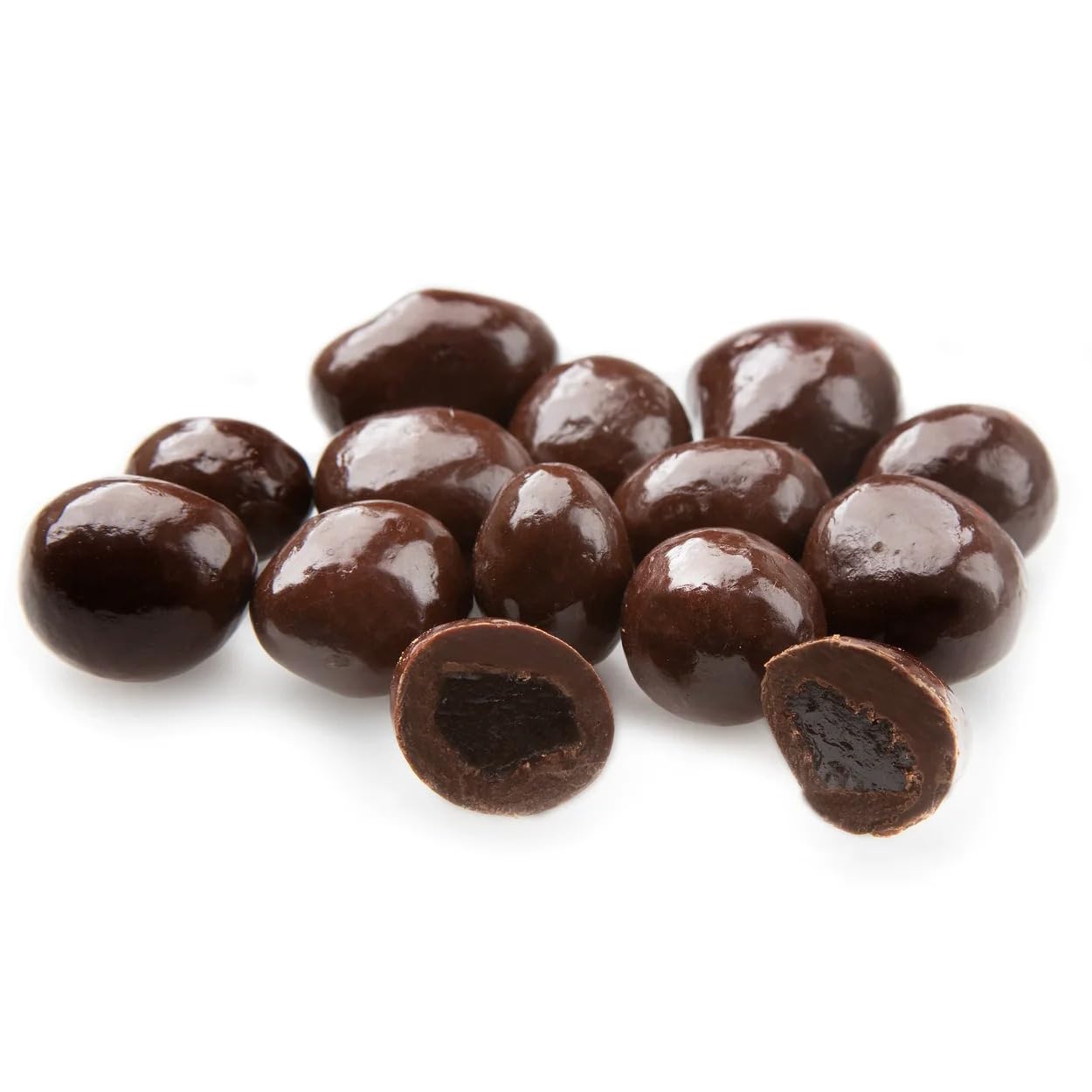 NY Spice Shop No Sugar Added Dark Chocolate Covered Raisins - 1 Pound Sugar Free Snacks for Candy Lovers