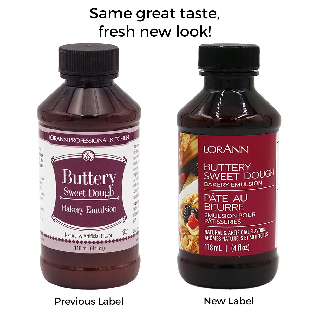Lorann Oils Buttery Sweet Dough Bakery Emulsion: Authentic Sweet Dough Taste, Ideal For Amplifying Sweet Bready Notes In Baked G