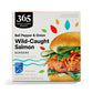 365 By Whole Foods Market, Frozen, Wild Salmon Burger MSC, 8 Ounce