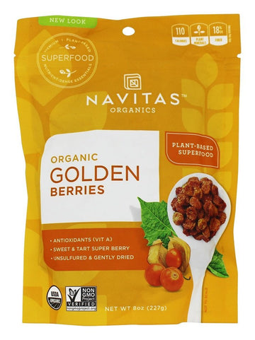 Navitas Naturals, Organic, Golden Berries, 8 Oz (227 G)