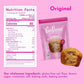 GoNanas Original Oat Flour Banana Bread Mix, Suitable for Plant Based Vegan Diets, Gluten Free Dairy Free Snacks, Healthy Snacks