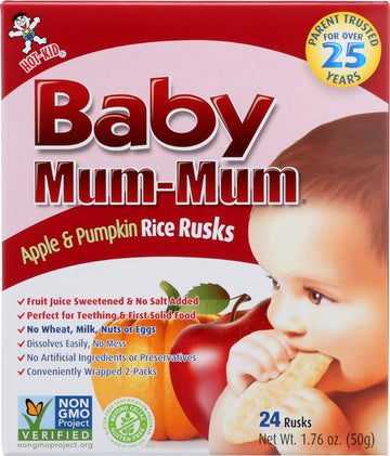 Hot Kid, Mum Mums Baby Apple, 1.76 Oz, (Pack Of 6)