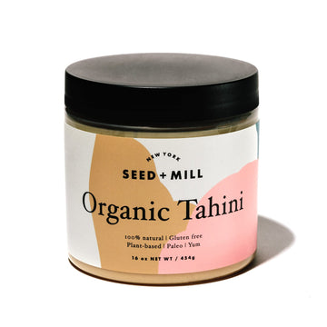 Seed + Mill Tahini Sauce - Organic, Vegan, Gluten Free - 16oz - Model 0859921006550