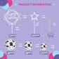 33Pcs Disco Ball Cake Toppers Silver Disco Balls Cake Decorations With Mirror Balls Happy Birthday Cake Topper And Star Cake Top