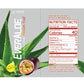 DaoHer Beverage EverAloe Passion Fruit Aloe Vera Drink - Vegan, Gluten-Free, 16 fl oz Bottle