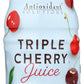 Antioxidant Solutions 100% Triple Cherry Juice - No Added Sugar - High in Antioxidants - 32 fl oz Bottles (6-Pack)