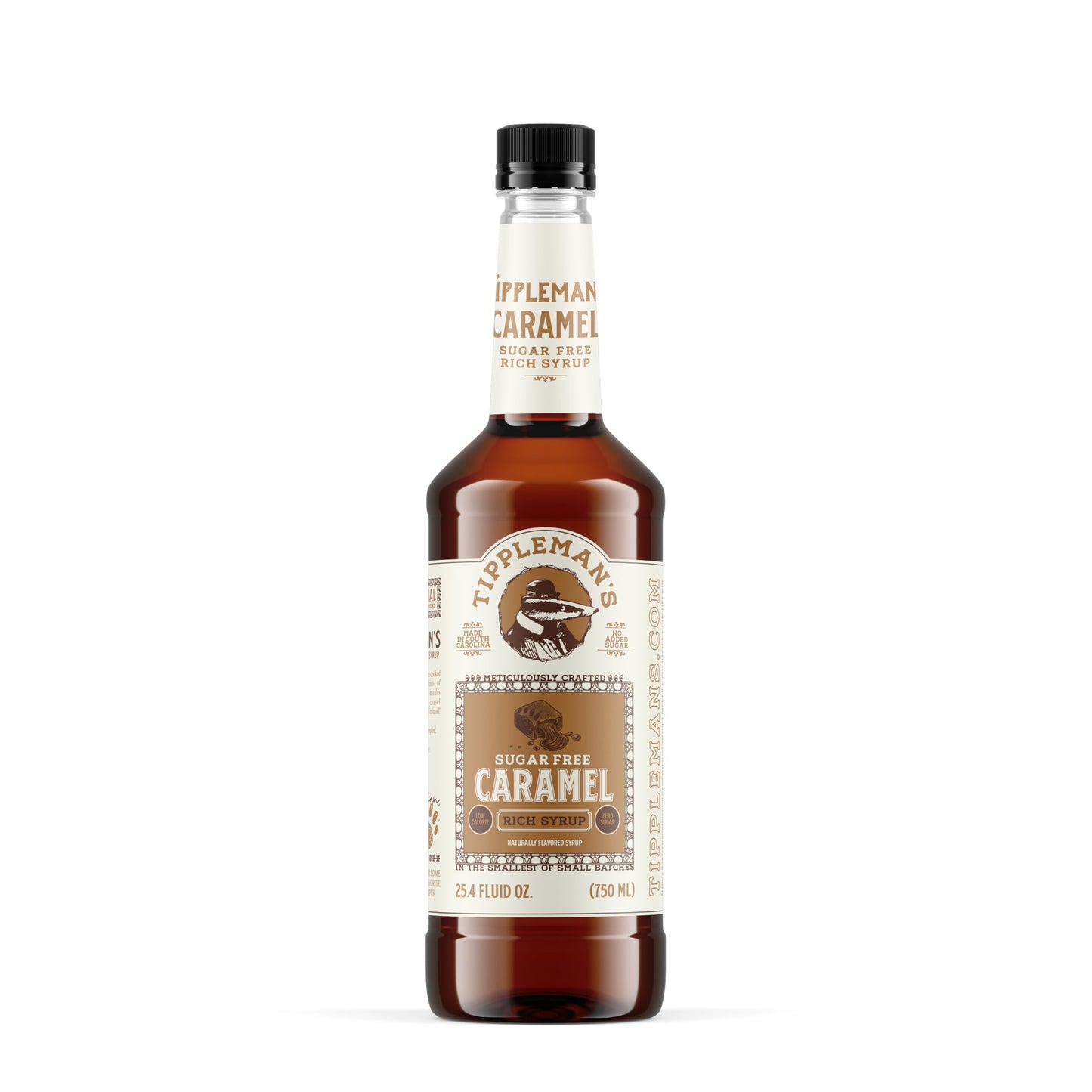 TipplemanS Sugar Free Caramel Coffee Syrup  Zero-Sugar  Great For Drinks  Lattes & Espressos - 750Ml Bottle Fits Pump
