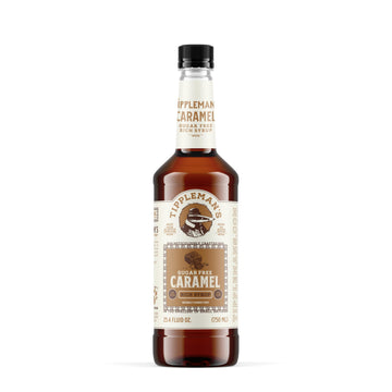 TipplemanS Sugar Free Caramel Coffee Syrup  Zero-Sugar  Great For Drinks  Lattes & Espressos - 750Ml Bottle Fits Pump