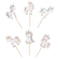 Rssta i Horse Cupcake Toppers - 36 Pack, Cardstock, Birthday Party Decorations, Design 6