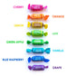 Tootsie Roll Fruit Chews Mega Mix - 8 Flavors, 4 lb Bag, Gluten-Free, Multicolor, 275 Pieces