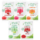 Simple Mixes Natural Gummy Mix, Strawberry, Lime, Cherry, Orange & Raspberry, Dye-Free, No Gluten or Fat, Kosher, (Variety, 5 Pa