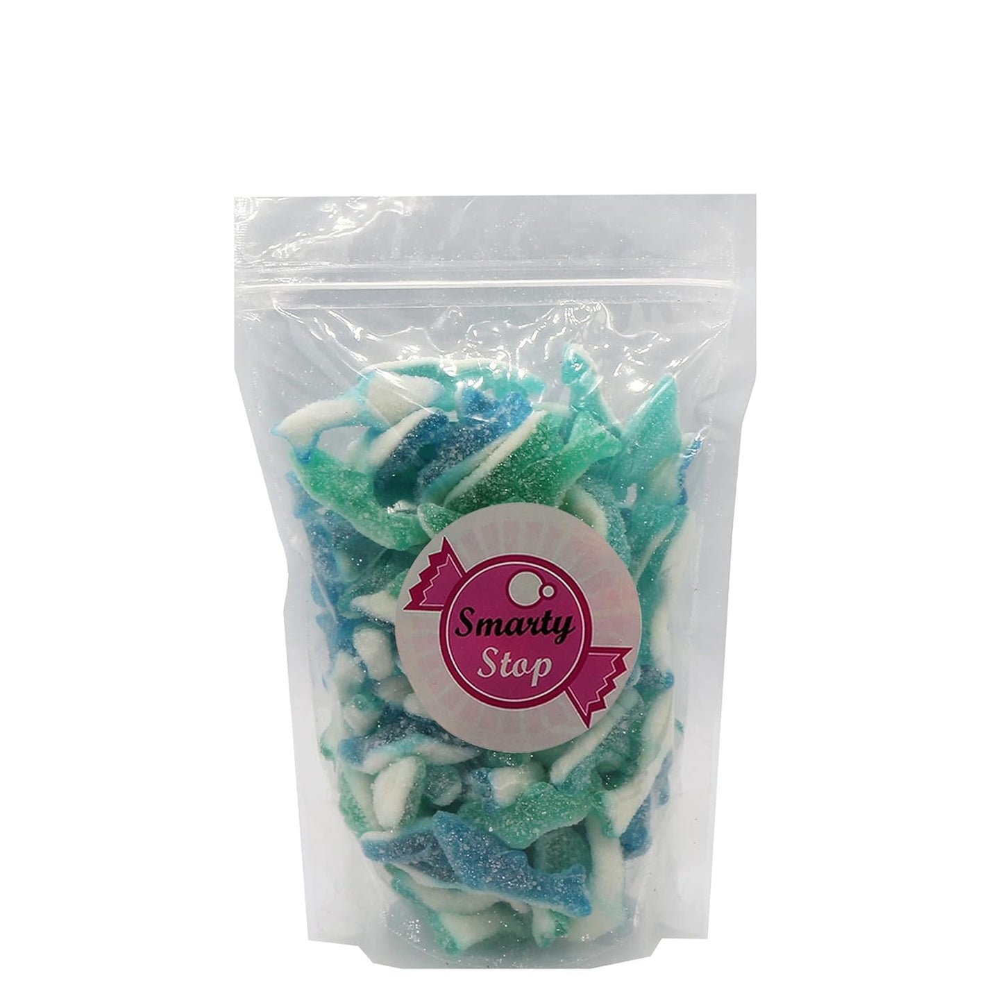 Smarty Stop Sour Blueberry Sharks Gummy Candy (5 Pound (Pack of 1))