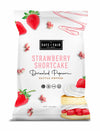 Safe + Fair Food Company Plant-Based Gourmet Strawberry Flavored Popcorn - Strawberry Shortcake Drizzled Kettle Corn Popcorn - N