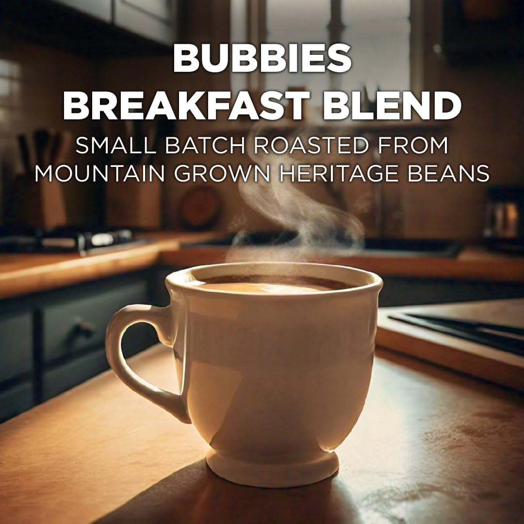 MAUDS Breakfast Blend Coffee Pods, 100% Arabica, KCup Compatible, 100 Count, Solar Energy Produced