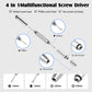 Kingsdun Eyeglass Repair Kits, Eye Glasses Repairing Set With Precision Phillips Flat Head Screwdriver & 1200Pcs Screws, Curved