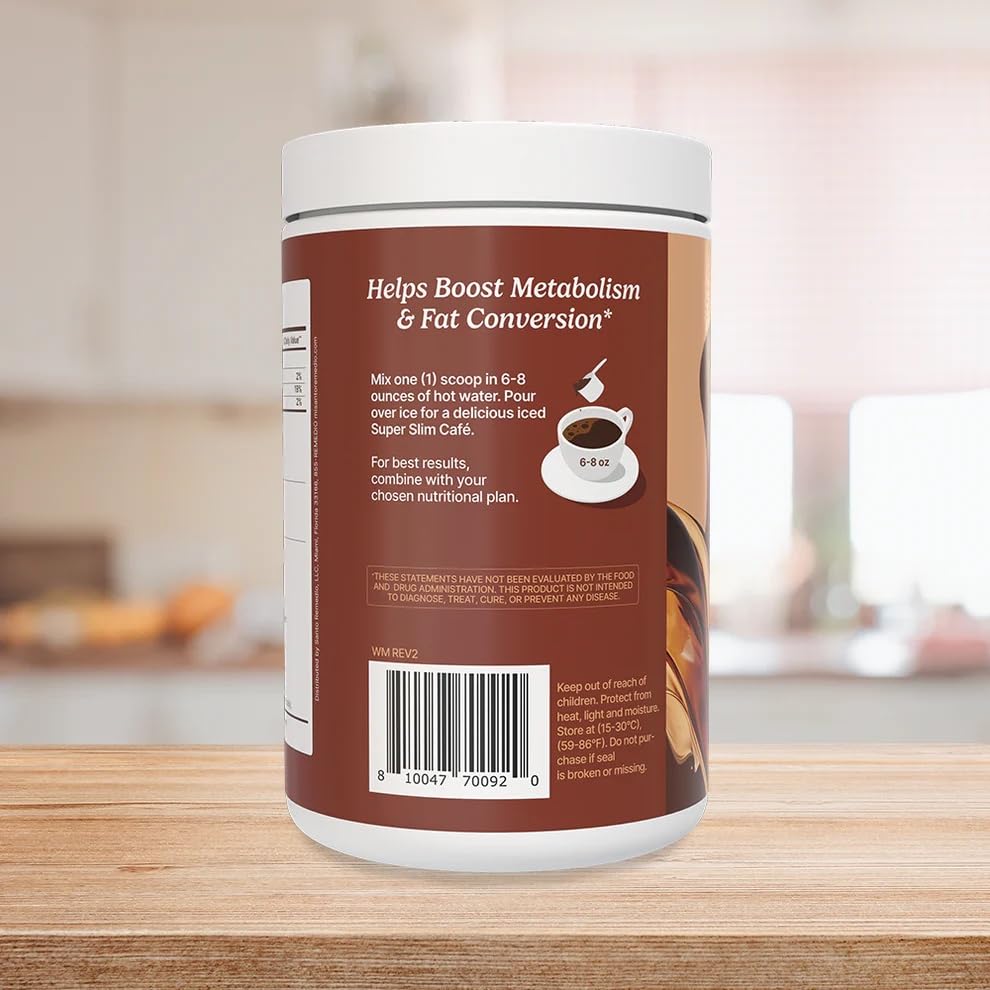 Santo Remedio Super Café Coffee Jar, 30 Servings, 10.58 oz (300 g), 30 Calories per Serving