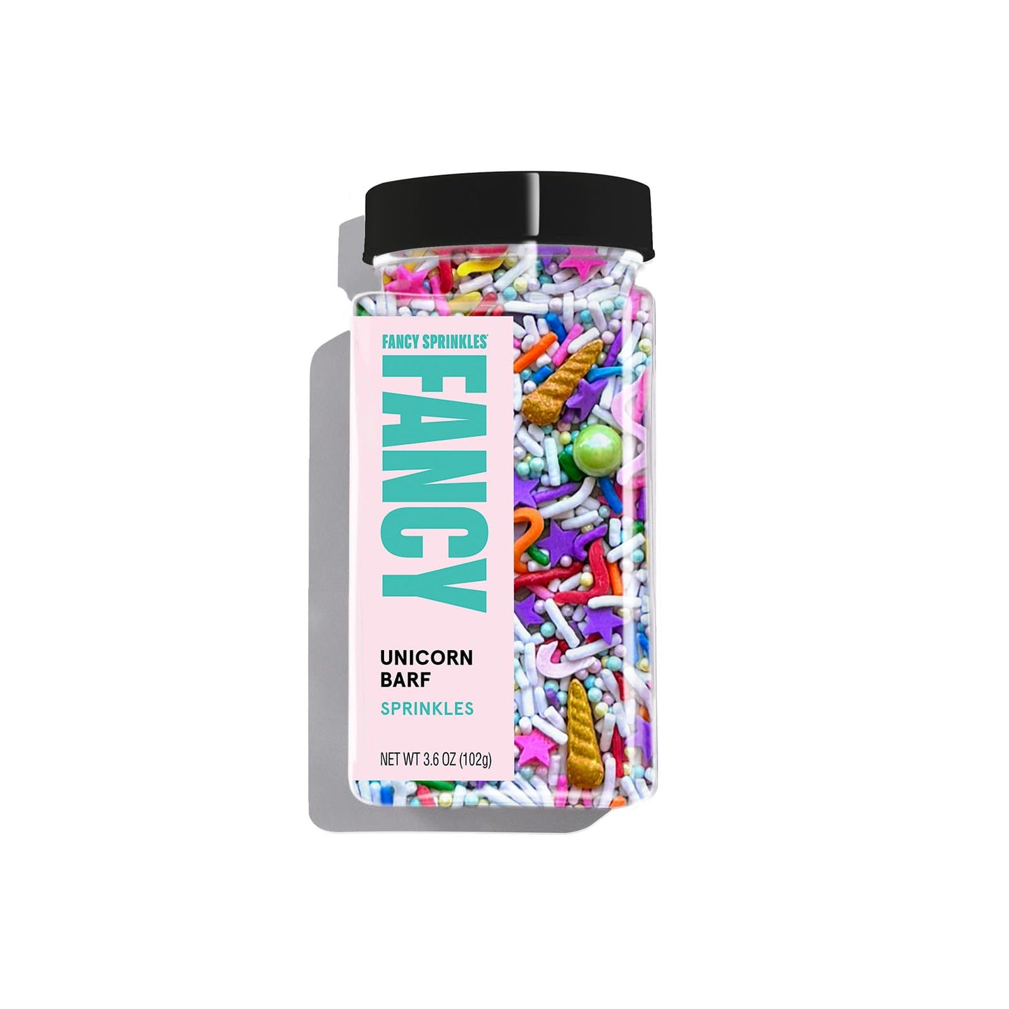 Fancy Sprinkles Unicorn Barf Sprinkles Real Sugar, For Ice Cream, Cookies, Cakes, Cupcakes, Dessert Decorating Sprinkles (0.5C)