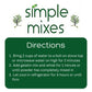 Simple Mixes Natural Gelatin Dessert, Strawberry, Healthy Snack, Dye-Free, No Gluten or Fat, Kosher, 3 Pack