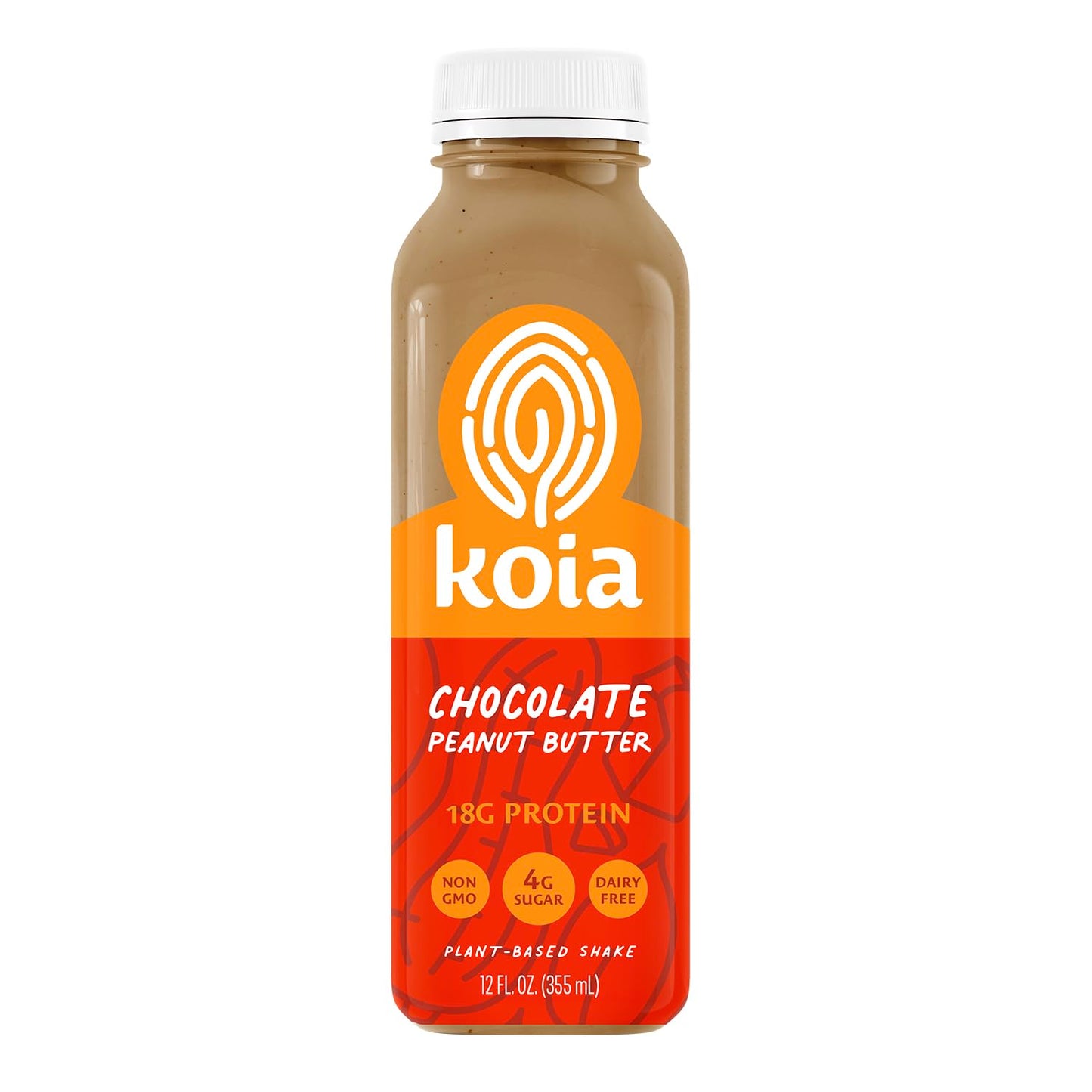 Koia Protein Ready To Drink Plant Protein Shake, Dairy Free, Gluten Free, Soy Free, Non GMO, Kosher, Vegan, Chocolate Peanut But