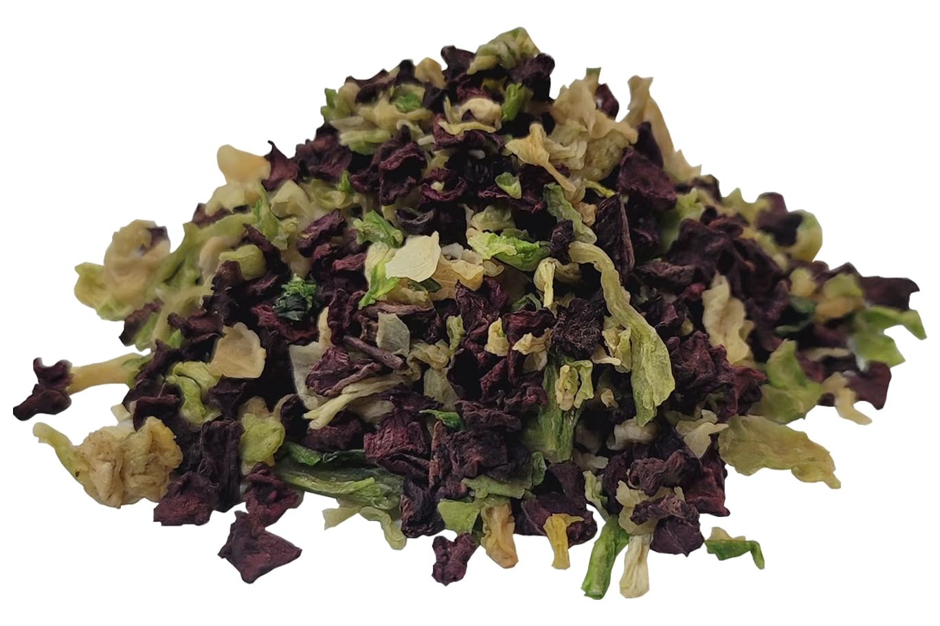 Naturejam Dried Beet Root & Cabbage Mix-8 Ounce Bag-To Make Side Steamed Vegetables Or Soups-Dehydrated 2 Ingredients Only