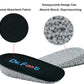 Dr. Foot'S Height Increase Insoles, Heel Cushion Inserts, Heel Lift Inserts For Leg Length Discrepancies (0.6'' Height, Black)