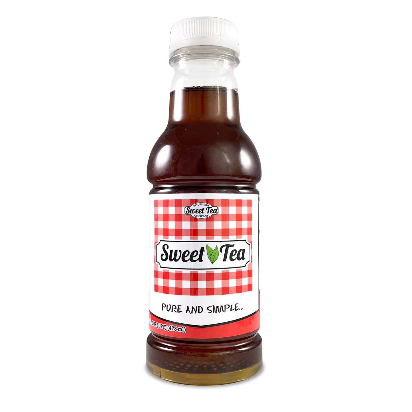 Iced Tea Sweet, Real Brewed, Pure Cane Sugar, Caffeinated, All Natural No Artificial Flavors Or Colors 16 Oz (12 Pack) By Southe