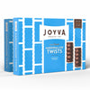 Joyva Classic Marshmallow Twists | Pack of 2, 9oz Boxes | Fluffy Marshmallow Center with Smooth Dark Chocolate Coating | Kosher 