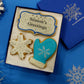 Christmas Cookies, Hand Decorated Vanilla Sugar Cookies, Christmas Gift Basket, Gourmet Holiday Food Gift Box, Christmas Gifts, For Women, Him, Her, Office, Corporate, Employee, 3 Count Custom Cookies