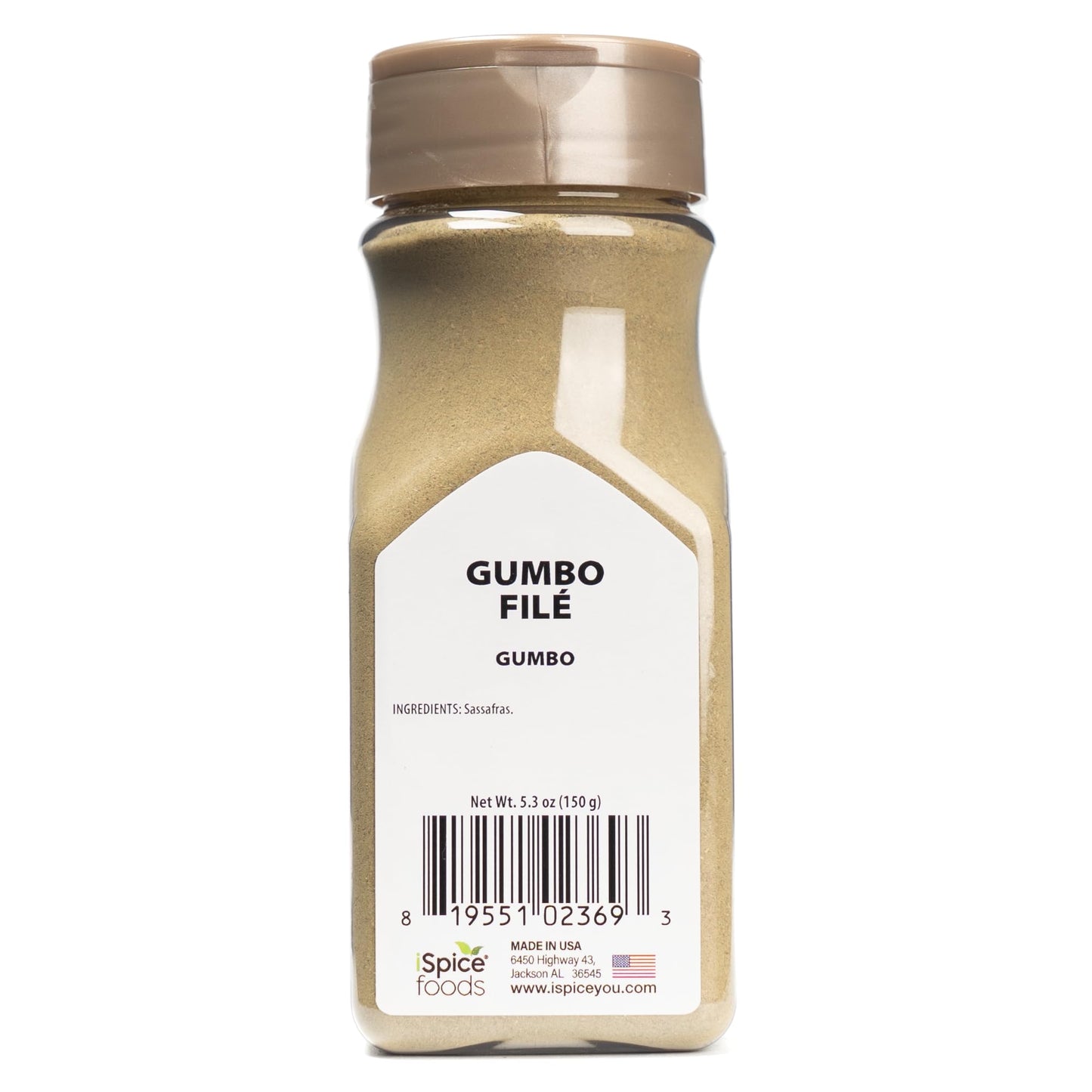 Ispice - Gumbo Fil   Powder 5.3Oz (150G)