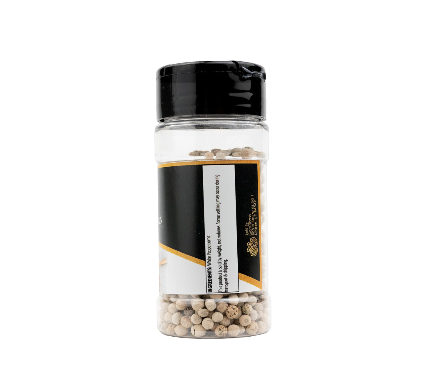 Granaroma White Peppercorns, Sauces & Soups, Bright Flavor, Versatile Spice (2 Ounce)