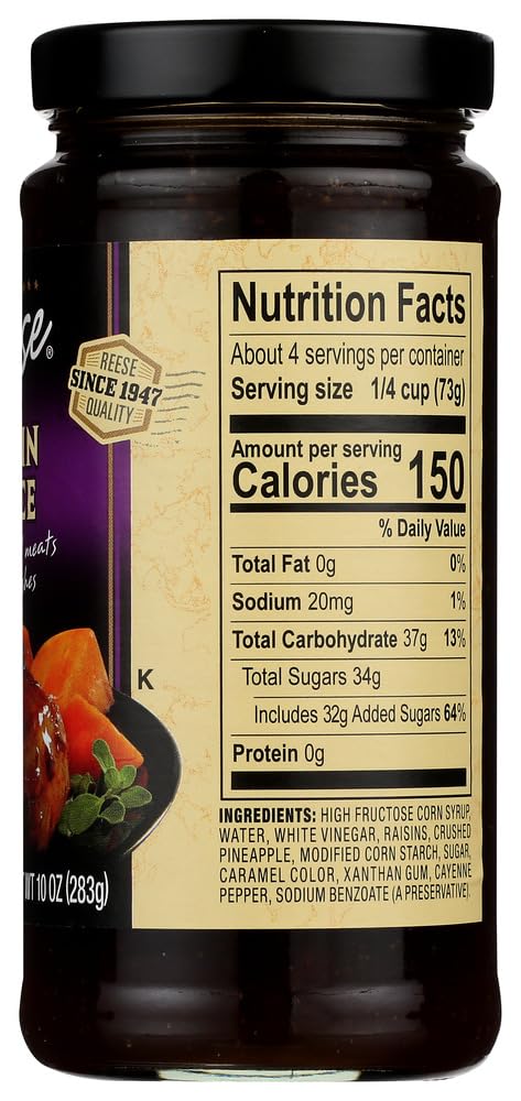 Reese Sauce Raisin