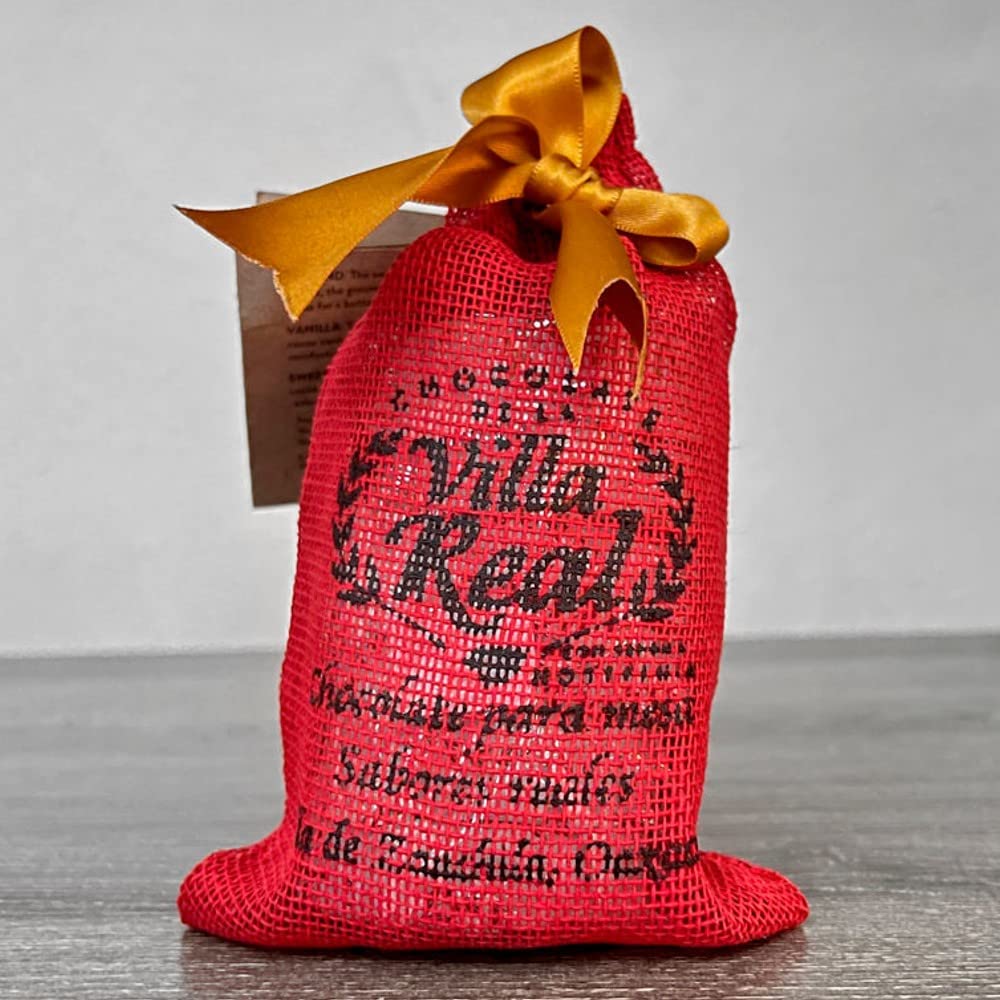 Verve Culture Villa Real Mexican Hot Chocolate Variety Gift Set, 6 Piece (2 Each) Almond, Vanilla, Dark - Authentic Mexican Hot