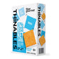 Fiber Gourmet Ranch Thinables Baked Cheese Crackers - Healthy Keto Crackers, Low Calorie High Fiber Snack, 6g Net Carbs, 70 Calo
