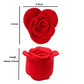Sentovac 8 Pcs Red Rose Flowers Candy Dessert Icing Decoration Edible Valentines Day Sprinkles Diy For Cookie Cake Cupcake Toppe
