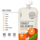 Serenity Kids Bone Broth Puree Made with Organic Veggies - Clean Label Project Purity Award Certified - 3.5 Ounce BPA-Free Pouch